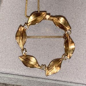 14k gold antique necklace